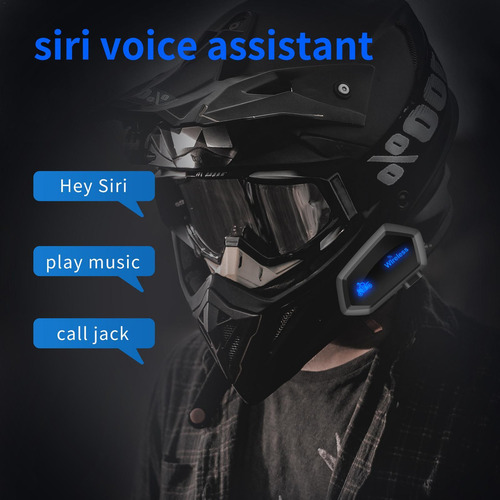 Intercomunicador De Auriculares Inalámbricos Para Motociclet