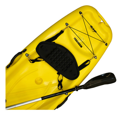 PSK Kayak Infantil 2m Con Remo Y Asiento Color Amarillo