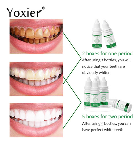 D: O Sérum De Limpeza Para Higiene Bucal Clareador De Dentes