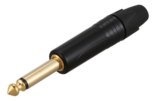 Plug Mono Professional, Banhado A Ouro, 50 Unidades, 2 Pólos