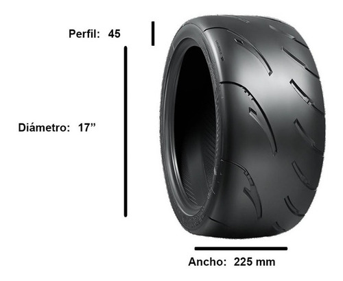 Neumatico Nankang Ar-1 225/45 R17 Semi Slick Track Day - Mc