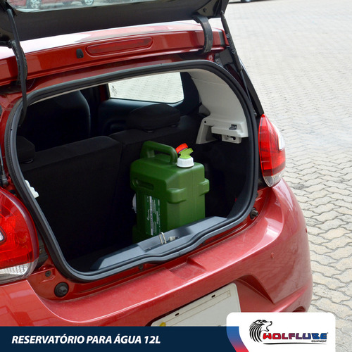 Galão Reservatório De Água Camping Viagem 12l C/ Torneira