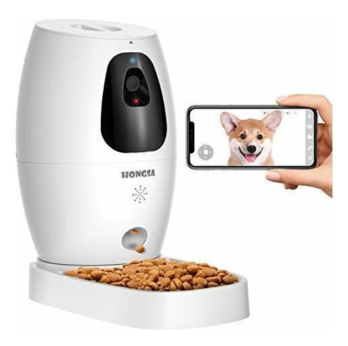 Smart Pet Camera With Treat Dispenser &amp; Tossing, Dog Ca