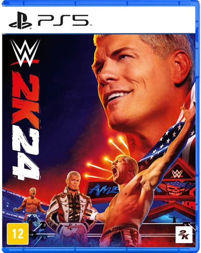 Jogo Wwe 2k24 Ps5 Br Midia Fisica