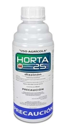 Horta 25 Diazinon 950 Ml Controla Araña Pulgon Minador Trips