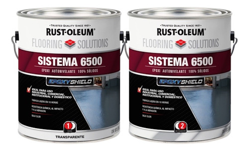 Porcelanato Líquido Rustoleum 6500 Transp Alto Brillo  Galon