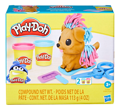 Juego De Masa Play Doh Clasico Mini Con 2 Potes Hasbro E4902