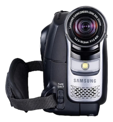 Câmera Digital Samsung Mini Dv Sc-d371 34x Optical Preto (Usado)