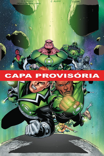 Lanterna Verde - Tropa Dos Lanternas Verdes: Guerra Alfa, De Geraldo Borges. Editora Panini, Capa Dura, Edição 5 Em Português, 2023