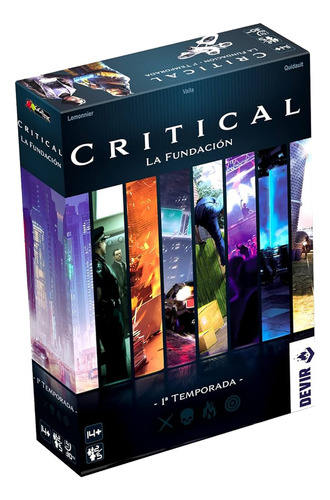 Critical - La Fundación - Pack Libros Para Juego Rol - Devir