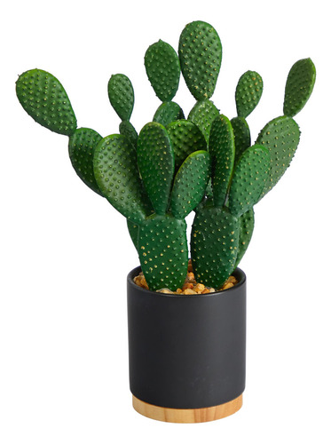 Nearly Natural Planta Artificial Suculenta De Cactus De 10 P