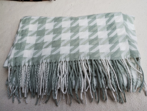Pashmina Chalina Bufanda Ruana Cashmere Colores Surtidos Varios Cuadrillé 1