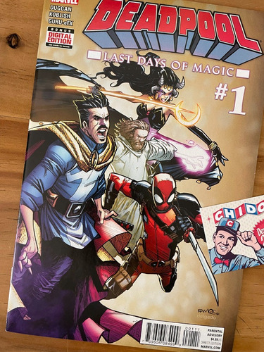 Comic - Deadpool Last Days Of Magic #1 Humberto Ramos