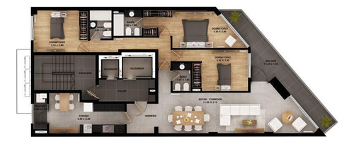 Venta Piso Exclusivo 2 Dormitorios - Vista Al Río - Av. Libertad 300 Rosario