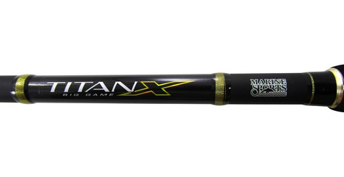 Vara Marine Titan X Big Game C802h 40lbs 2,44m 2p Carretilha