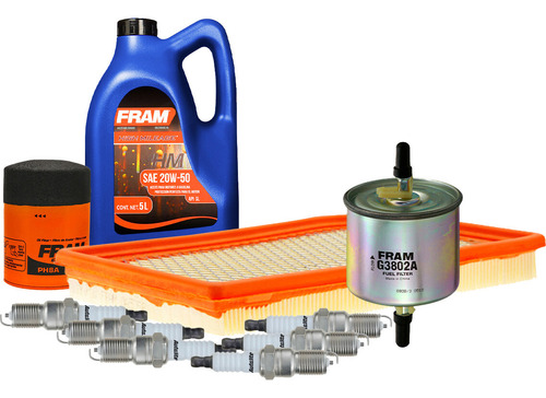 Afinacion 3 Filtros 20w50 Platino Ranger V6 4.0l 90 Fram A