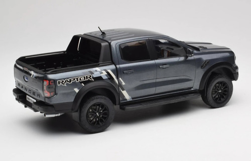 Alta Gama Camioneta Pickup 1:18 Ford Ranger Raptor Mcg Metal Gris Oscuro
