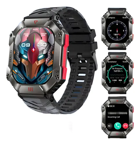Smartwatch Senbono Halo - Múltiplas Funções - A Prova D Água