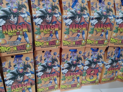 Caja Milkbox 3d Gde Dragon Ball Z/super Souvenir X10
