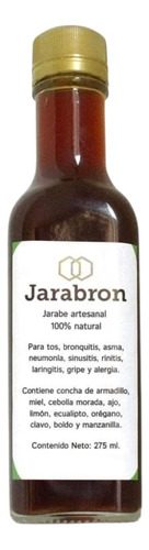 Jarabron Jarabe Artesanal 100% Natural Para Tos Bronquitis..