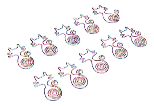 Lindos Clips De Papel Con Forma De Gato, 100 Piezas, Colorid