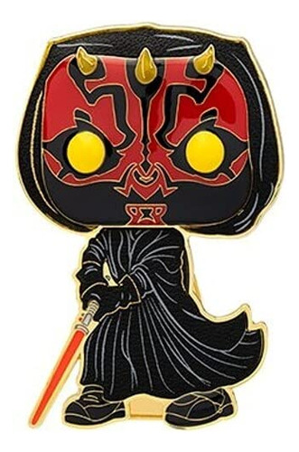 Pin Funko Pop! Herrajes Plateados De Darth Maul De Star Wars