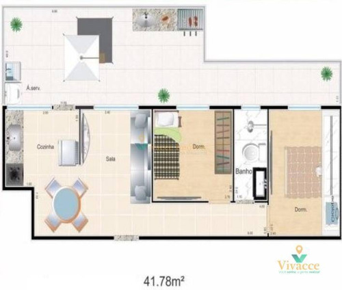 Imagem 21 de 24 de Apartamento À Venda, 38 M² Por R$ 210.000,00 - Jardim Coimbra - São Paulo/sp - Ap2829