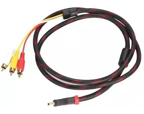 Cable Hdmi A 3 Rca Digital Audio Video Macho 1.5 Mts