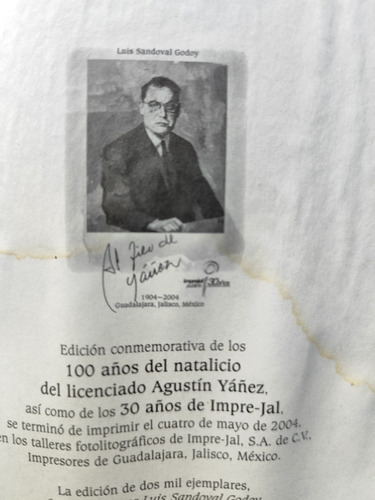 Agustín Yáñez. Al Filo De Yáñez (Usado)