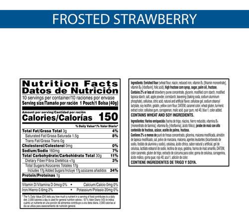 Pop Tarts Bites Frosted Strawberry 200 Gr