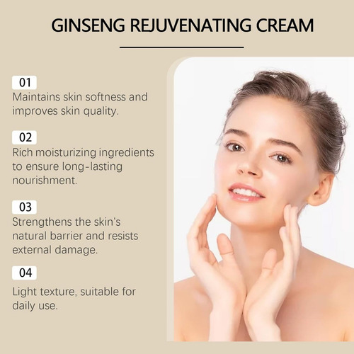 Bh Crema Rejuvenecedora De Ginseng Hidratante Profunda,1pc