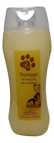 Shampoo Antipulgas Para Mascotas Con Citronela 425ml Fragancia Citronella Tono De Pelaje Recomendado Mixto