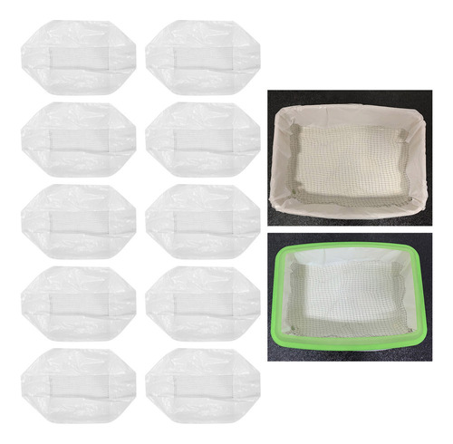 Bolsa De Filtro Para Arena Para Gatos, Reutilizable, Gruesa