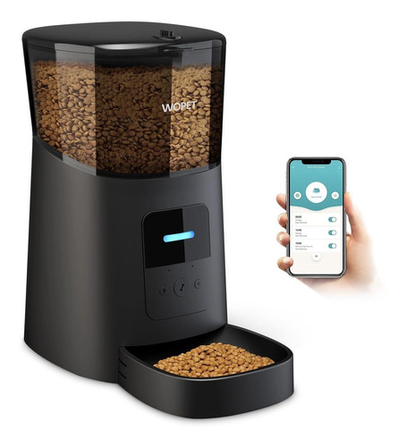 Wopet Comedero Automtico Para Gatos De 6 Litros, Alimentador