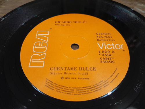Simple - Ricardo Soulé - Cuentame Dulce - 1976