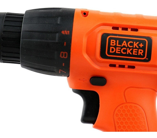Furadeira E Parafusadeira À Bateria 9,6v Black+decker Cd961