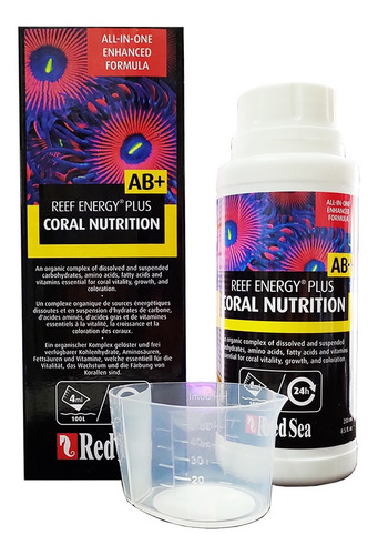 Red Sea Suplemento Rcp Reef Energy Coral Nutrition Ab+ 250ml
