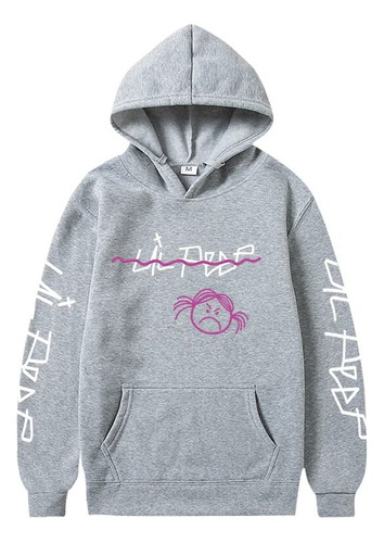 Sudadera Con Capucha De Algodón Con Estampado De Lil Peep Pa