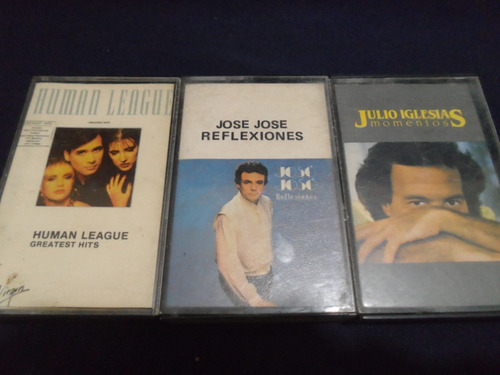 Casettes Human League,jose,julio,originales Precio Varios