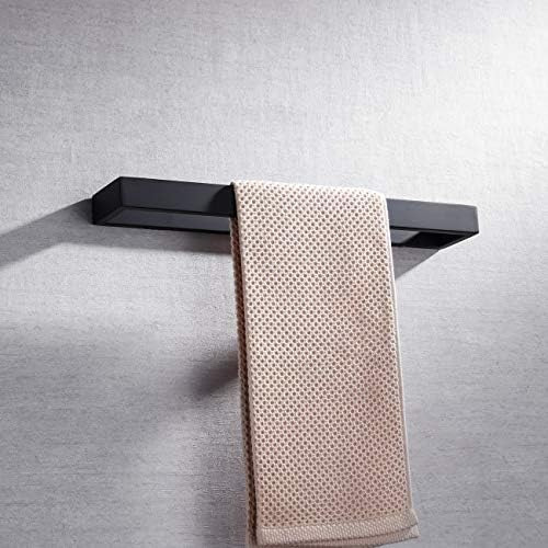 Miyili - Toallero De Acero Inoxidable Sus 304, Color Negro M