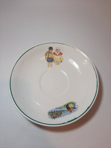 Imagen 1 de 6 de Antiguo Plato Irostone China Made In Japan Ro 1161