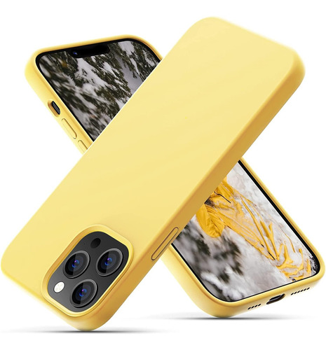 Funda Caloop Para iPhone 13 Pro Max-amarillo