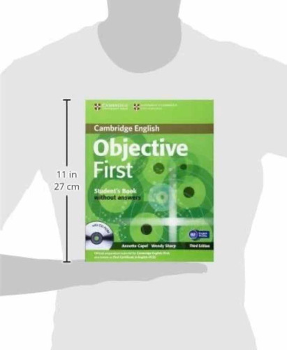 Objetive First Student´s Book Without Answers Con Cd Rom