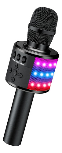Micrófono De Karaoke Inalámbrico Bluetooth Bonaok, Altavoz D