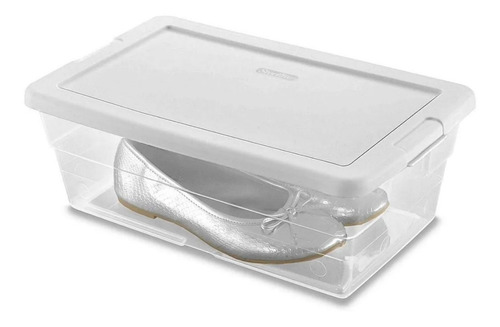 Imagen 3 de 5 de 5 Caja Zapatos Transparente Multiusos Organizador