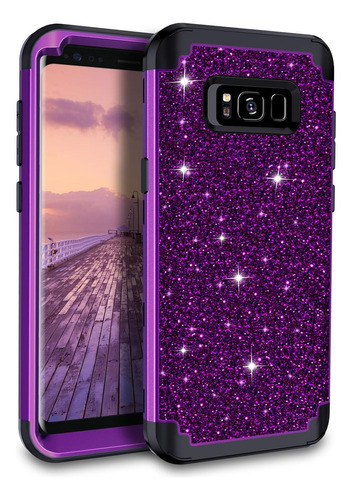 Casetego Compatible Con Funda Galaxy S8 Plus, Funda De De A