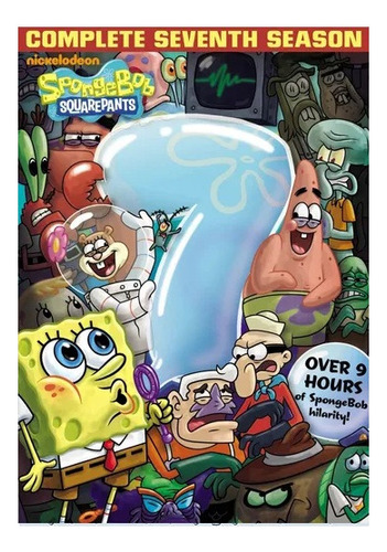 Bob Esponja Temporada 7 Siete Importada Dvd