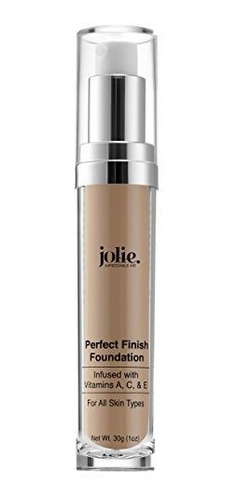 Jolie Perfect Finish Liquid Foundation Maquillaje Spf 15 Sin