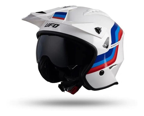 Casco Ufo Sheratan Moto Off Road Abierto - Trapote Racing