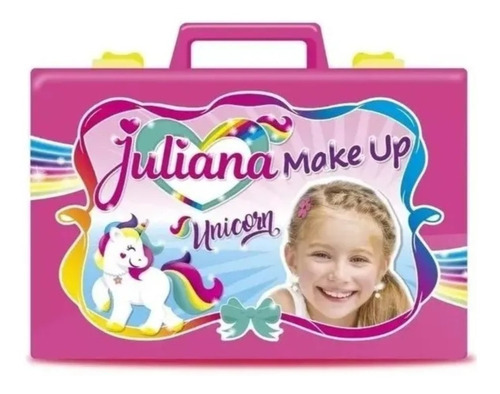 Juliana Valija Make Up Unicorn Rosa